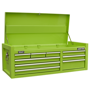 Sealey American PRO® Topchest 9 Drawer - Green