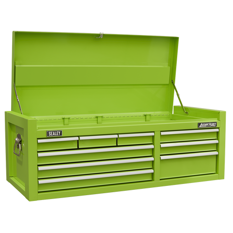 Sealey American PRO® Topchest 9 Drawer - Green
