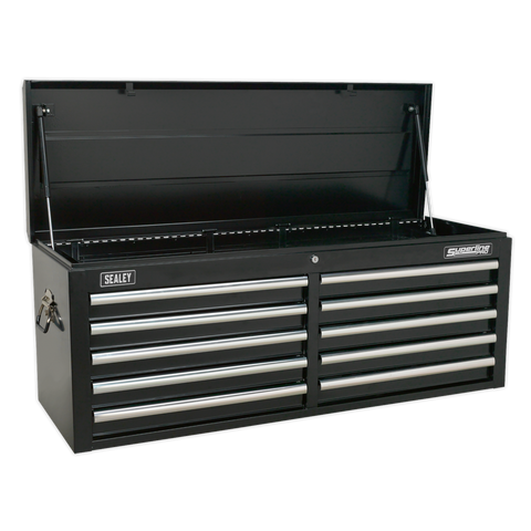 Sealey Superline PRO® Topchest 10 Drawer - Black