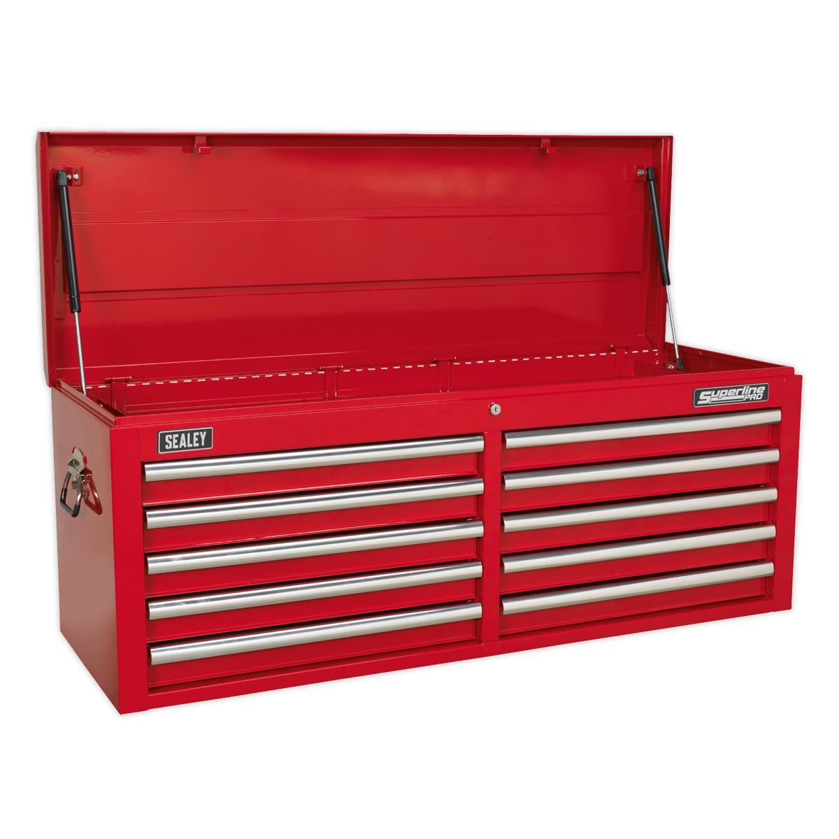Sealey Superline PRO® Topchest 10 Drawer - Red Sealey 