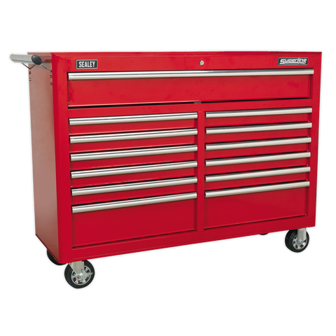 Sealey Superline PRO® Rollcab 13 Drawer - Red