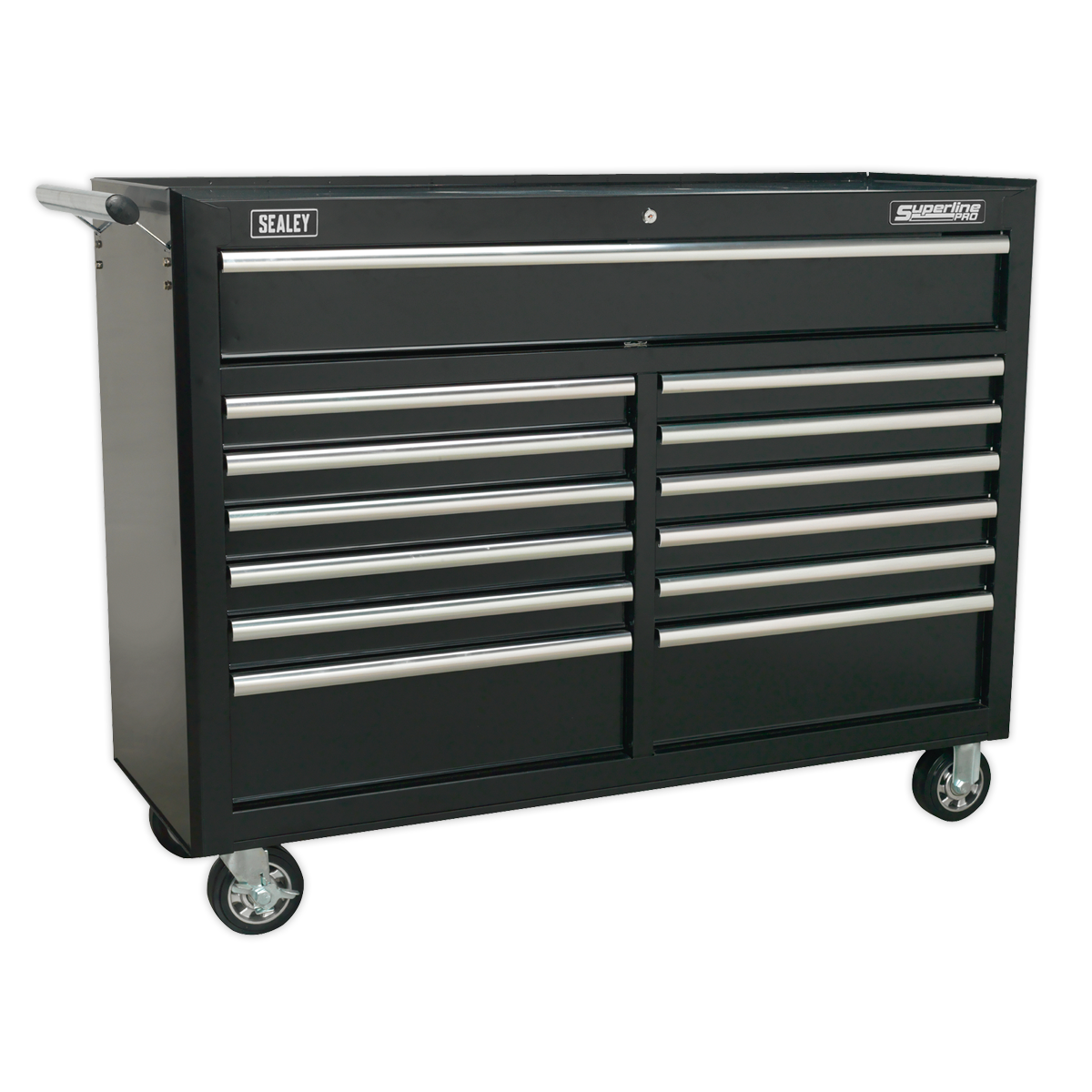 Sealey Superline PRO® Rollcab 13 Drawer - Black Sealey 