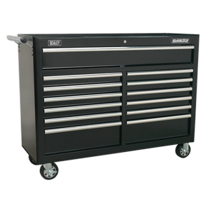 Sealey Superline PRO® Rollcab 13 Drawer - Black