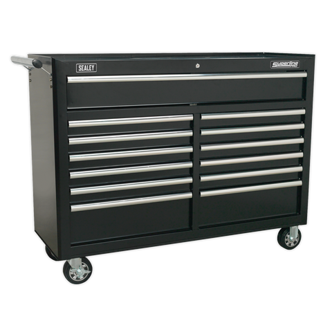 Sealey Superline PRO® Rollcab 13 Drawer - Black