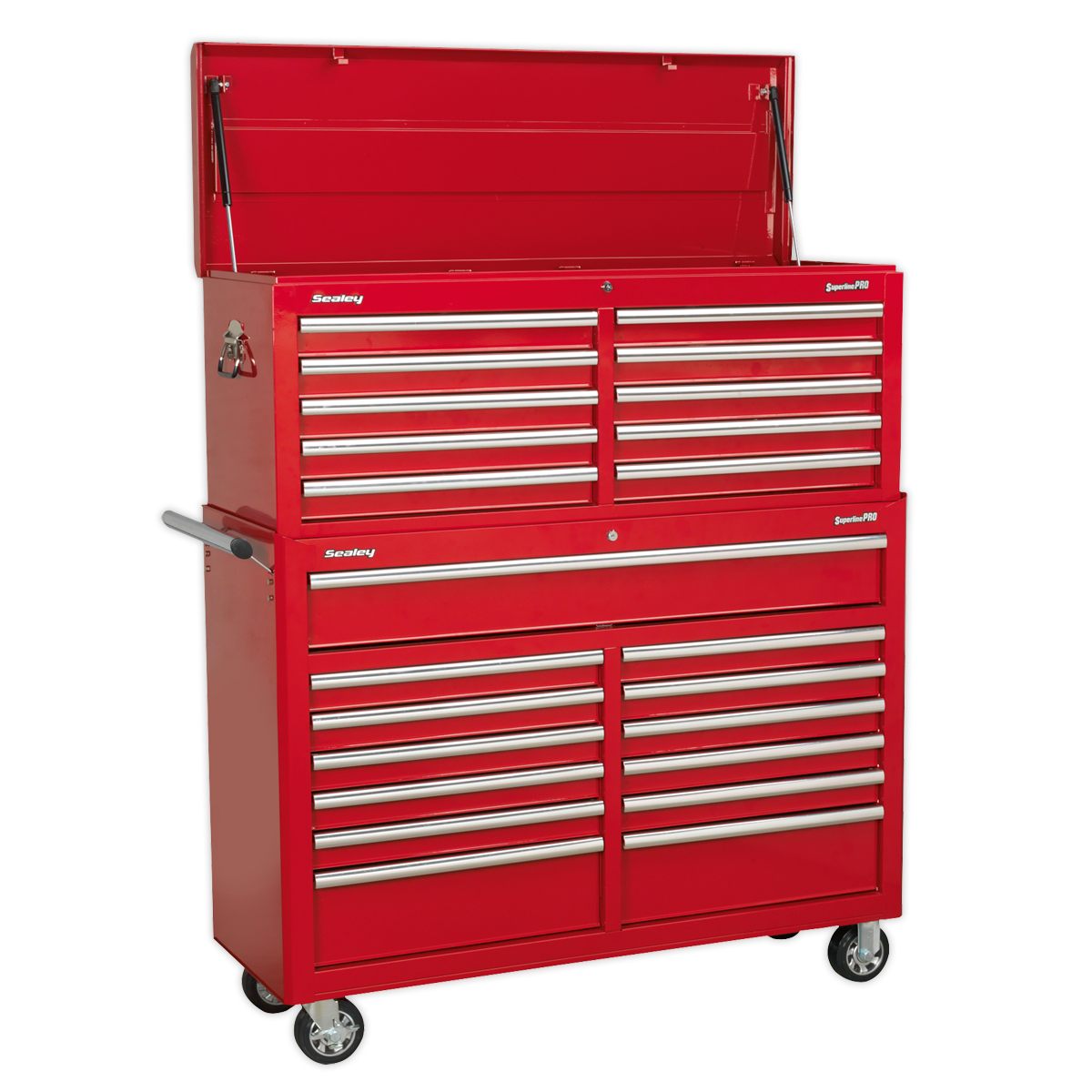 Sealey Superline PRO® Tool Chest Combination 23 Drawer - Red Sealey 