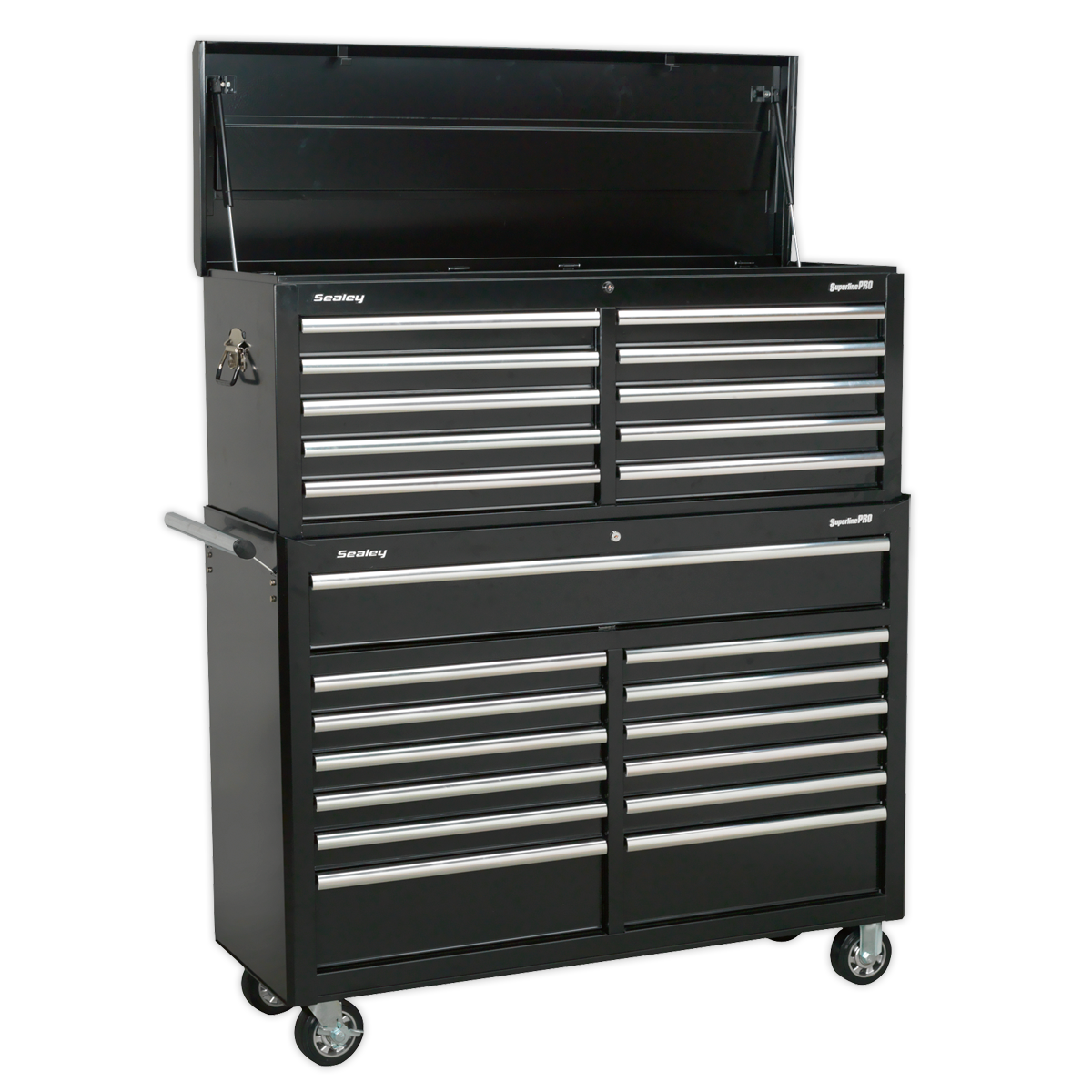 Sealey Superline PRO® Tool Chest Combination 23 Drawer - Black Sealey 