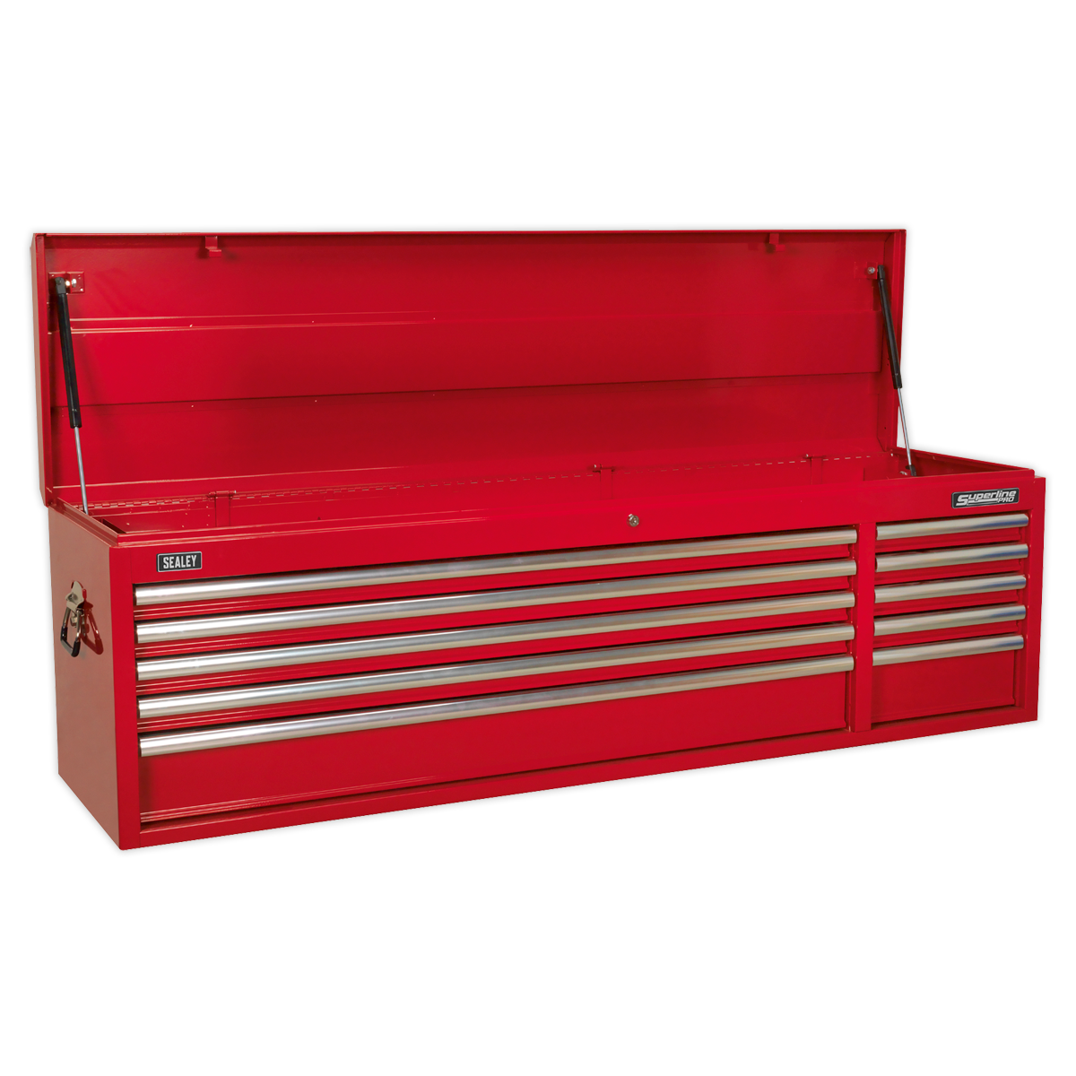 Sealey Superline PRO® Topchest 10 Drawer - Red Sealey 