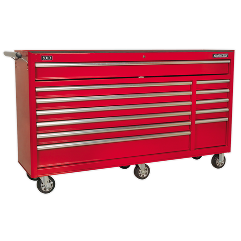 Sealey Superline PRO® Rollcab 12 Drawer - Red