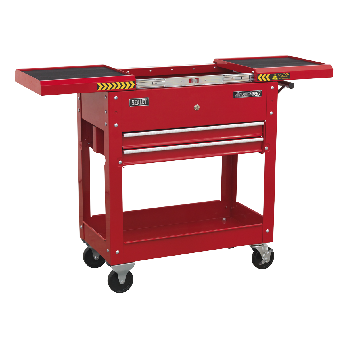 Sealey American PRO® Mobile Tool & Parts Trolley - Red Sealey 