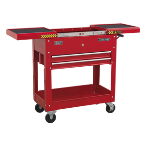 Sealey American PRO® Mobile Tool & Parts Trolley - Red