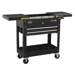 Sealey American PRO® Mobile Tool & Parts Trolley - Black