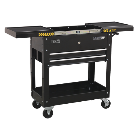 Sealey American PRO® Mobile Tool & Parts Trolley - Black