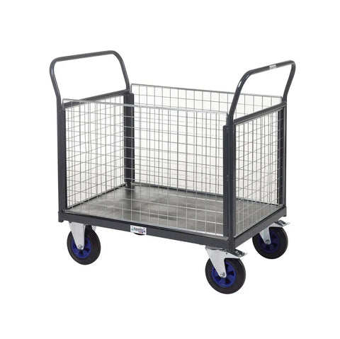 Apollo UK Platform Trucks with Mesh Ends & Sides