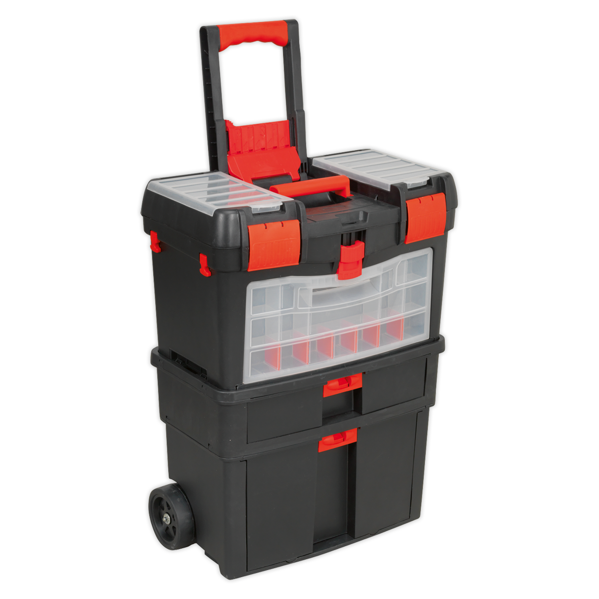 Sealey Mobile Toolbox with Tote Tray & Removable Assortment Box Sealey 