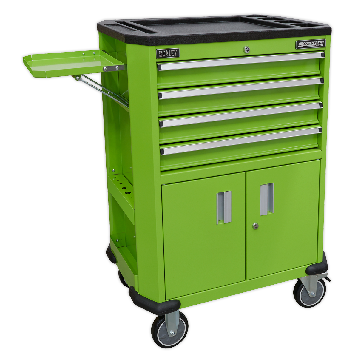 Sealey Superline PRO® Tool Trolley with 4 Drawers & 2 Door Cupboard Sealey 
