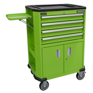 Sealey Superline PRO® Tool Trolley with 4 Drawers & 2 Door Cupboard