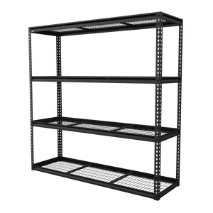 Sealey Heavy-Duty Modular Racking Unit with 4 Mesh Shelves 300kg Capacity Per Level 1830mm