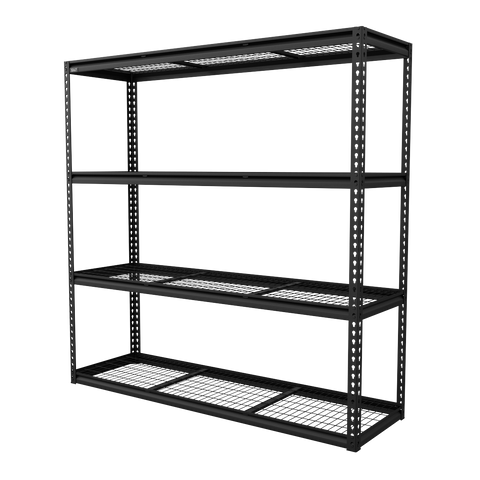 Sealey Heavy-Duty Modular Racking Unit with 4 Mesh Shelves 300kg Capacity Per Level 1830mm
