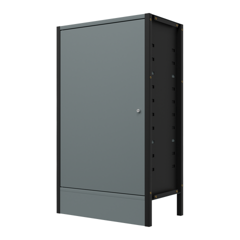 Sealey Modular Racking Base Cupboard Unit 3 Shelves 580mm