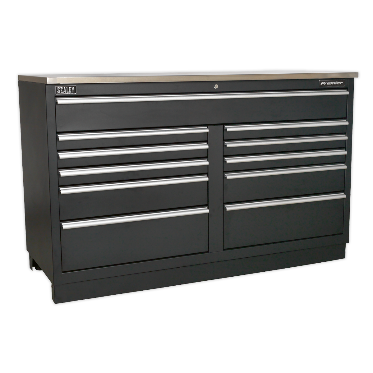 Sealey Premier™ Heavy-Duty Modular Floor Cabinet 11 Drawer 1550mm Sealey 