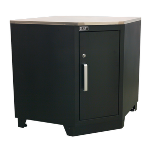 Sealey Premier™ Heavy-Duty Modular Corner Floor Cabinet 930mm