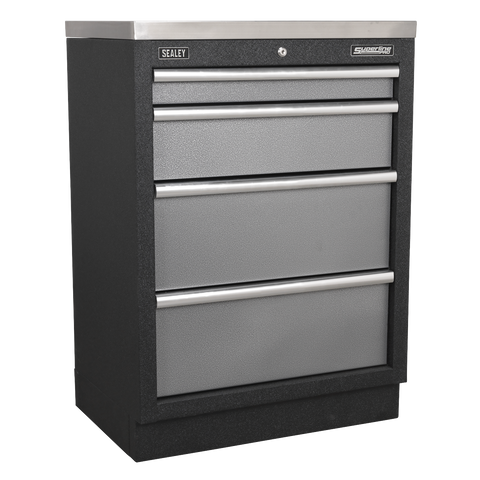 Sealey Superline PRO® Modular Cabinet 4 Drawer 680mm