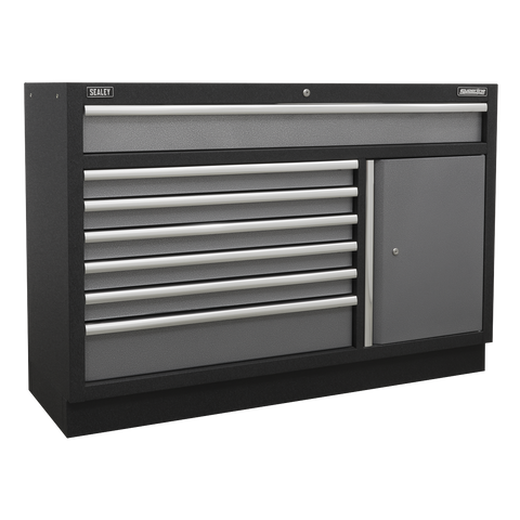 Sealey Superline PRO® Modular Floor Cabinet 7 Drawer 1360mm