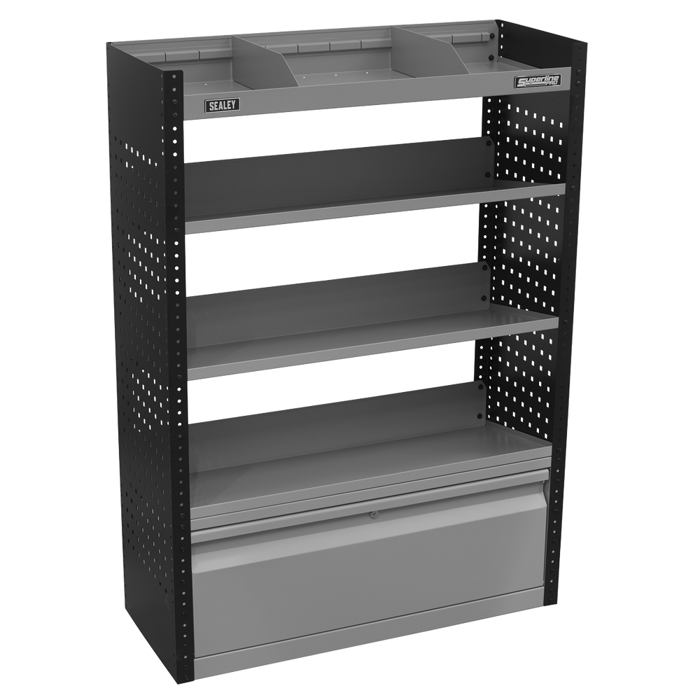 Sealey Superline PRO® Modular Slanted Shelf Van Storage System