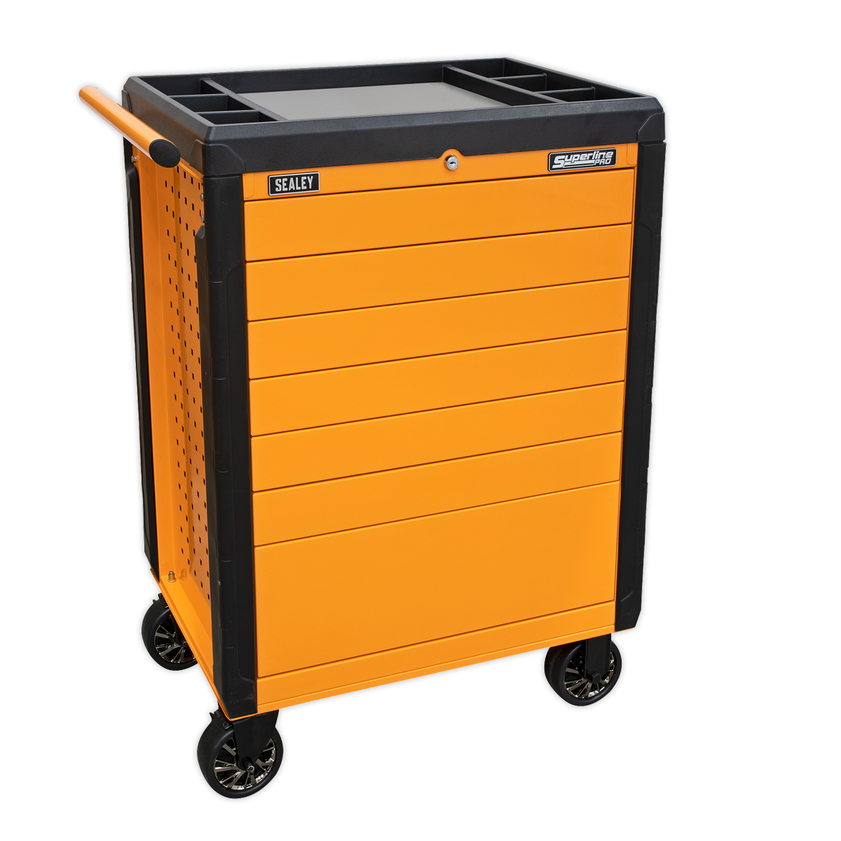 Sealey Superline PRO® Push-To-Open Rollcab 7 Drawer Sealey 