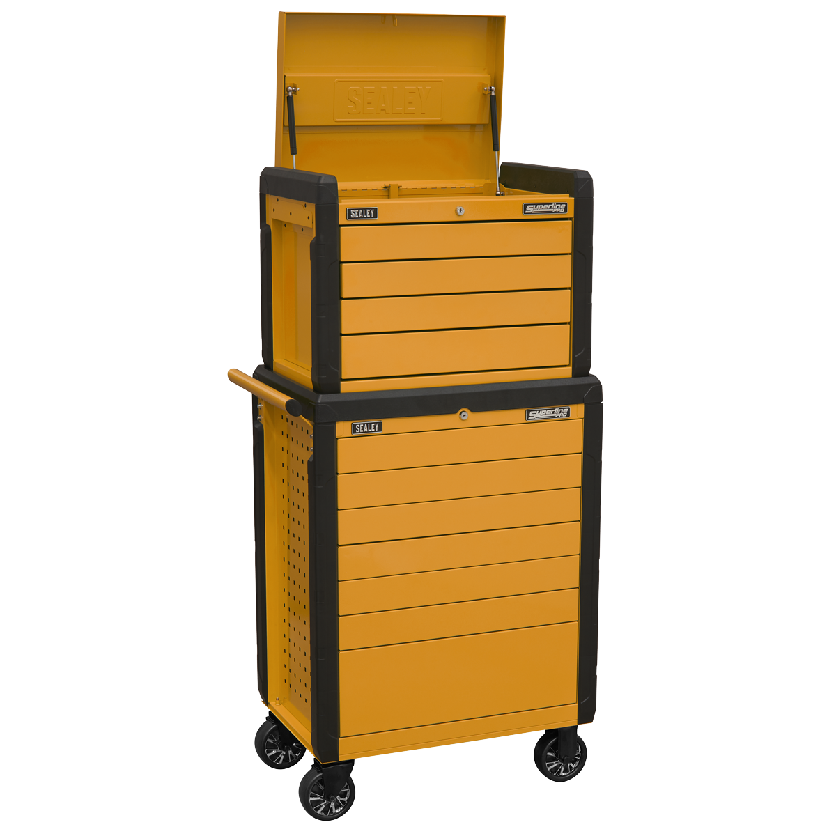 Sealey Superline PRO® Push-To-Open Topchest & Rollcab Combination 11 Drawer Sealey 