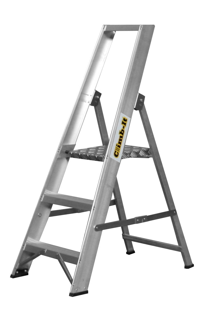 Climb-It Aluminium Platform Stepladders Climb-It 