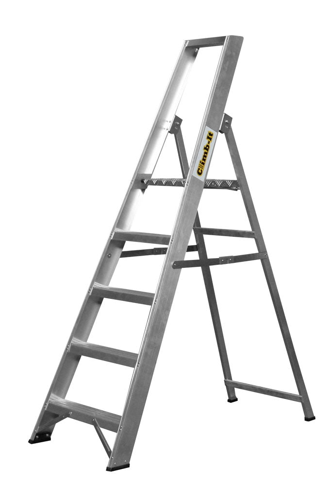 Climb-It Aluminium Platform Stepladders Climb-It 