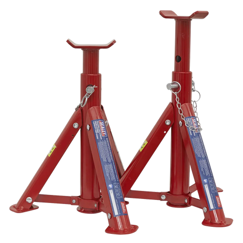 Sealey Folding Type Axle Stands (Pair) 2 Tonne Capacity per Stand
