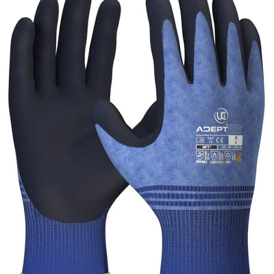 Adept Ice Dextrous Thermal NFT with Touch Screen Safety Gloves - Pack of 10 Adept 