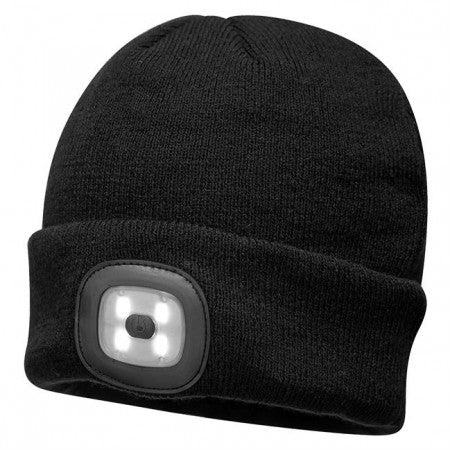 Portwest B029 Beanie LED Head Light USB Rechargeable Portwest 