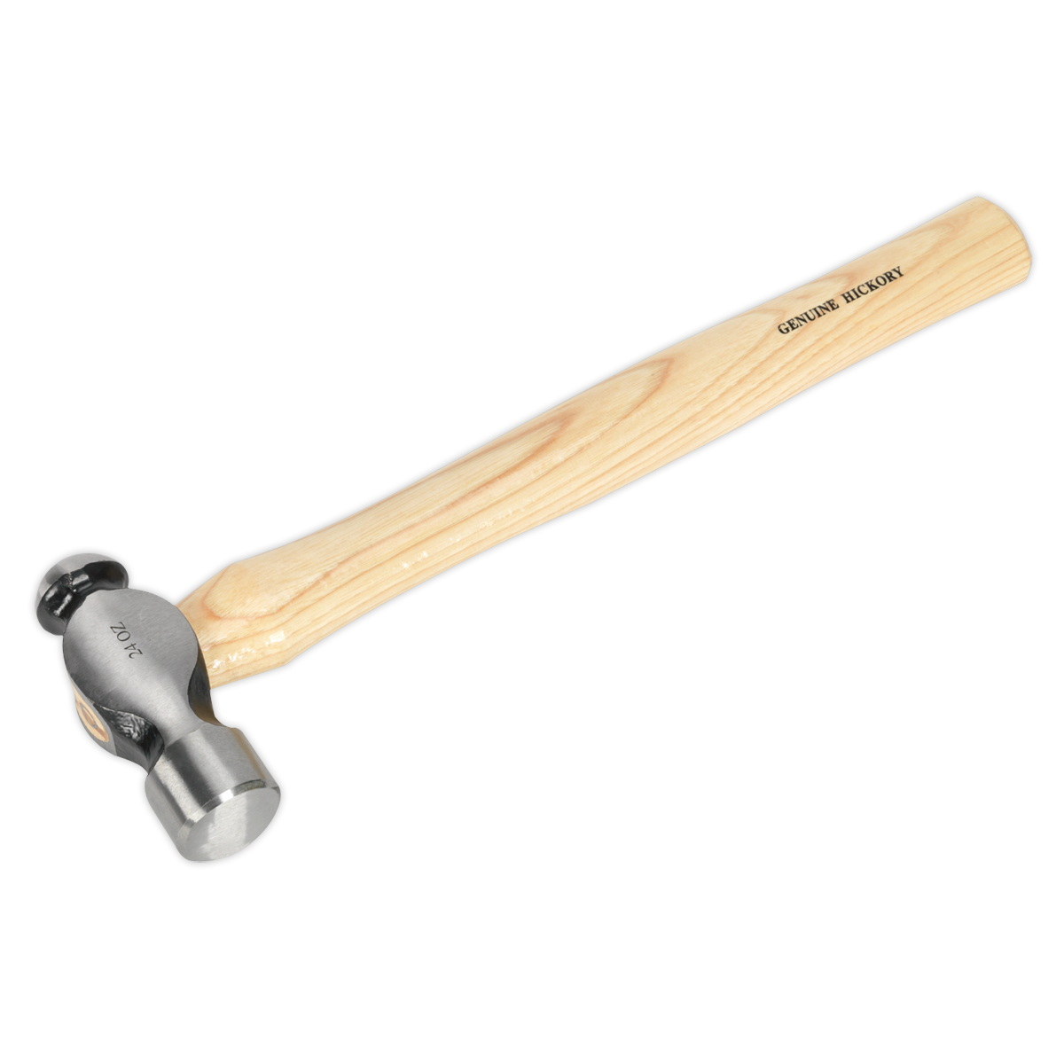 Sealey Premier Ball Pein Hammer with Hickory Shaft