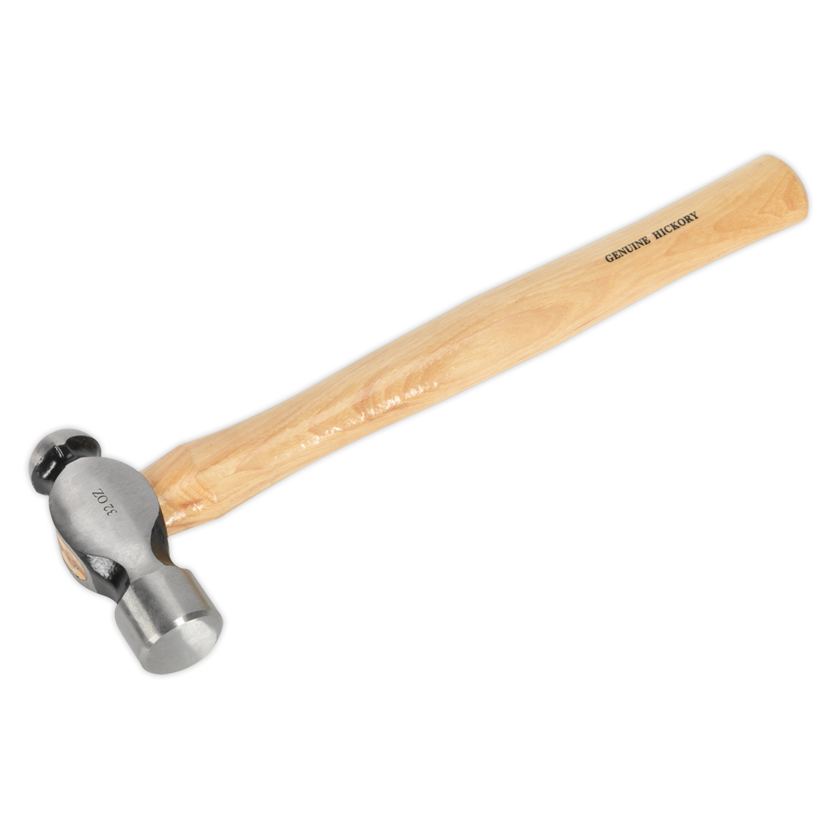 Sealey Premier Ball Pein Hammer with Hickory Shaft