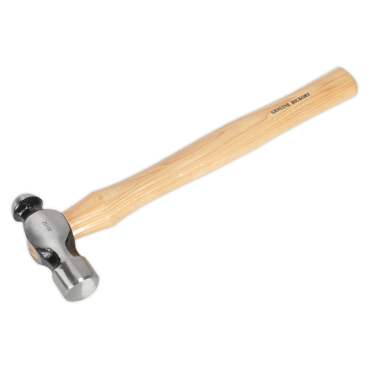 Sealey Premier Ball Pein Hammer with Hickory Shaft