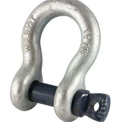 Blue Pin Standard Bow Shackles With Screw Pin George Taylor 