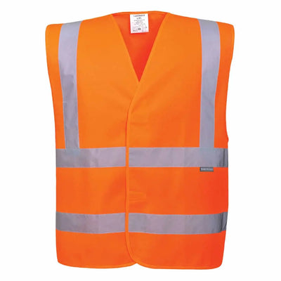 Portwest C470 Hi Vis Two Band & Brace Vest Portwest 