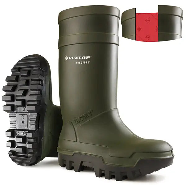 DUNLOP PUROFORT THERMO+ Safety Wellington Dunlop 