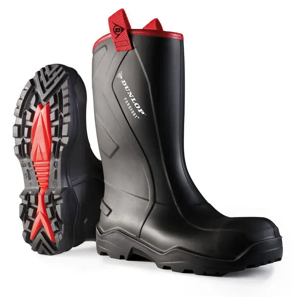 Dunlop Purofort+ Rugged Full Safety Wellington Dunlop 