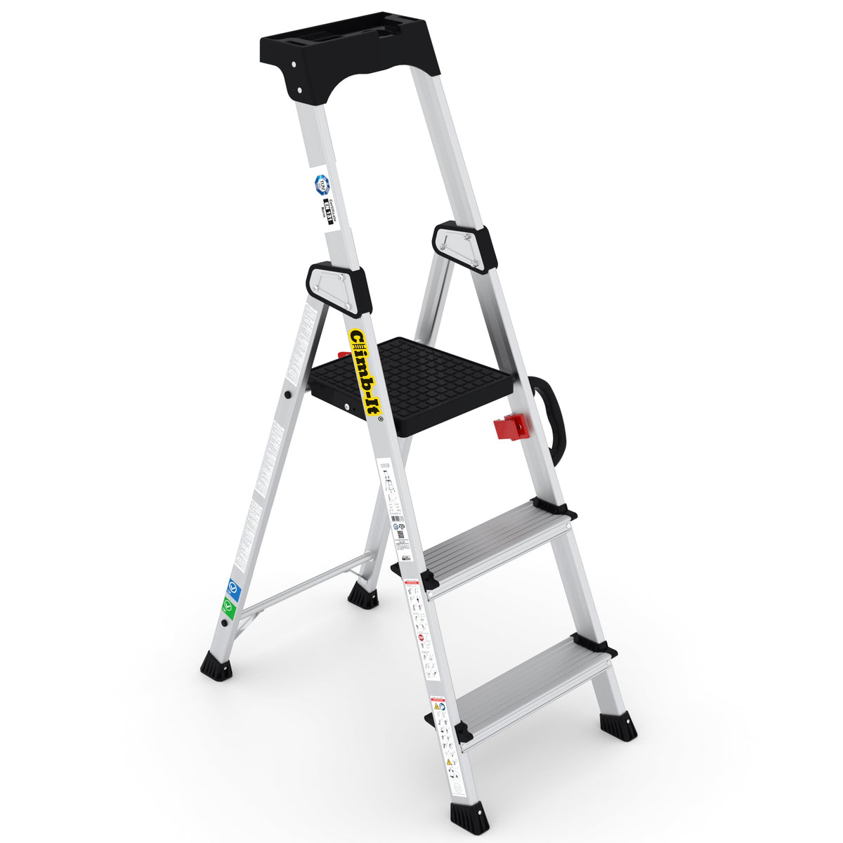 Climb-It Professional Stepladders with Carry Handle Climb-It 
