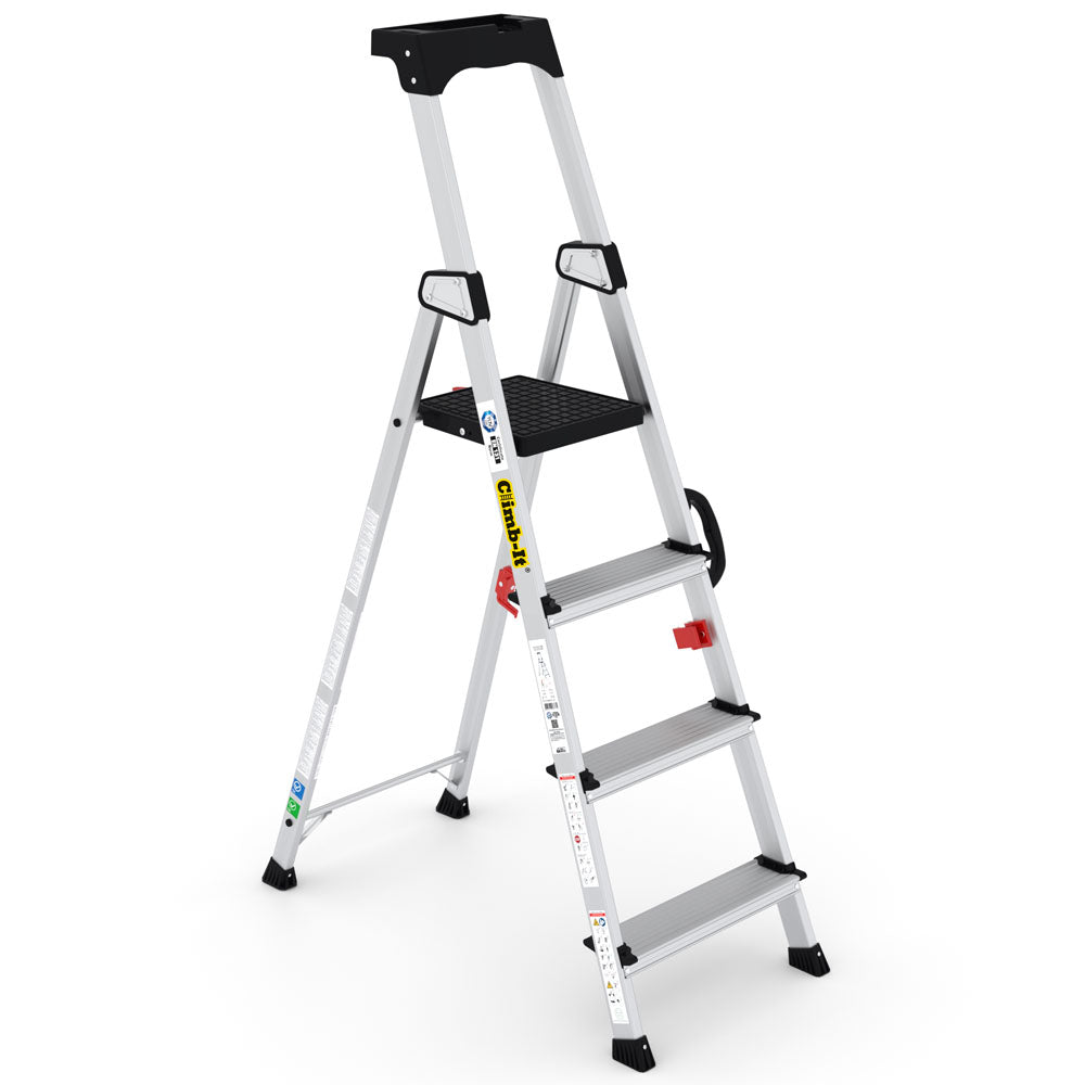 Climb-It Professional Stepladders with Carry Handle Climb-It 