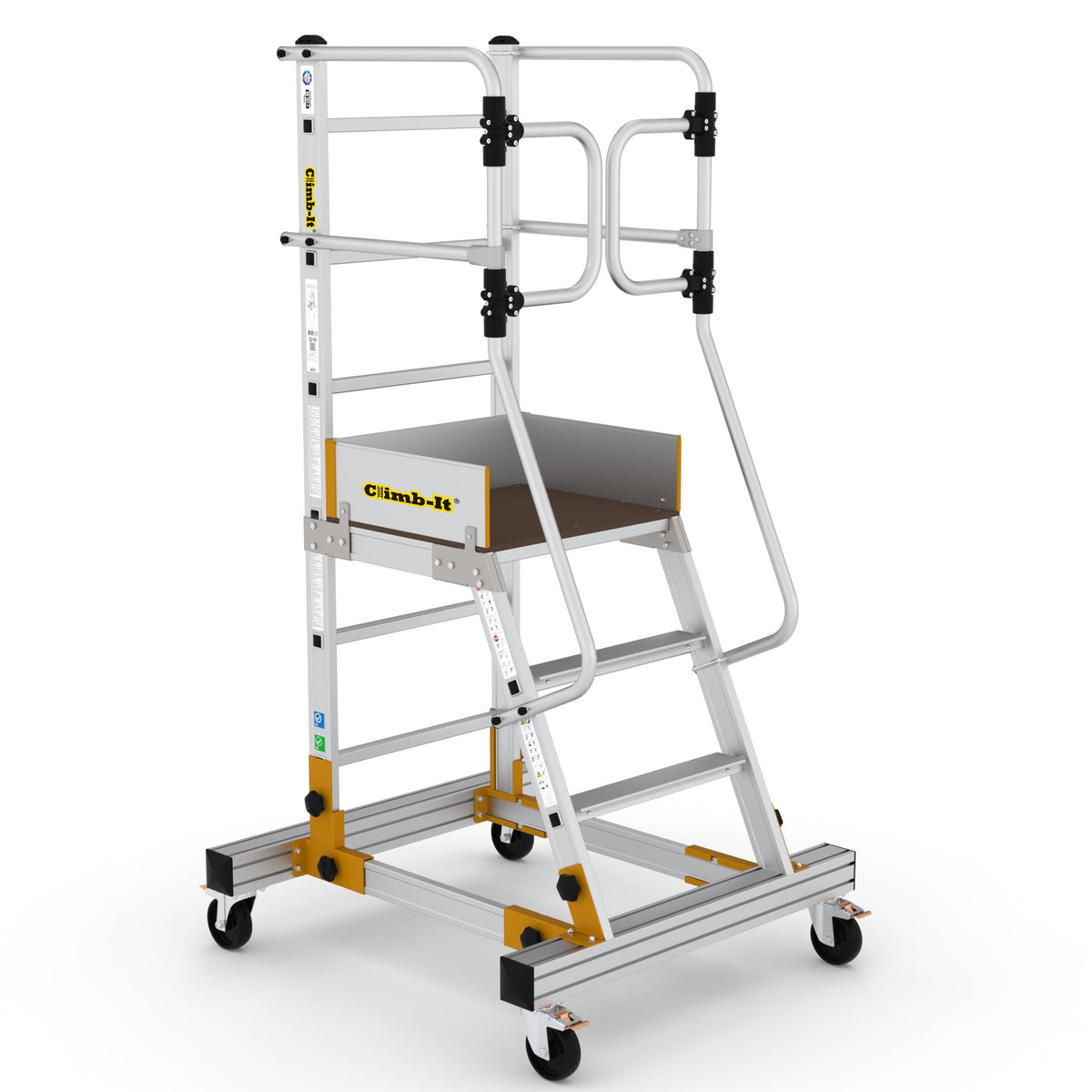 Climb-It Mobile Steps with Safety Gate Climb-It 