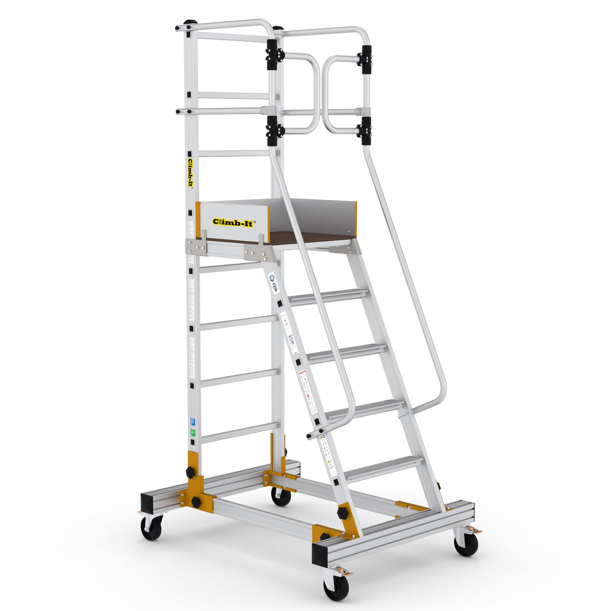 Climb-It Mobile Steps with Safety Gate Climb-It 