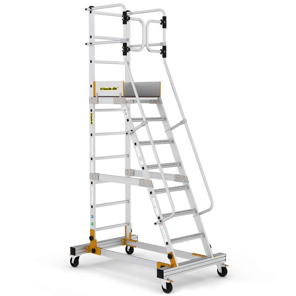 Climb-It Mobile Steps with Safety Gate Climb-It 
