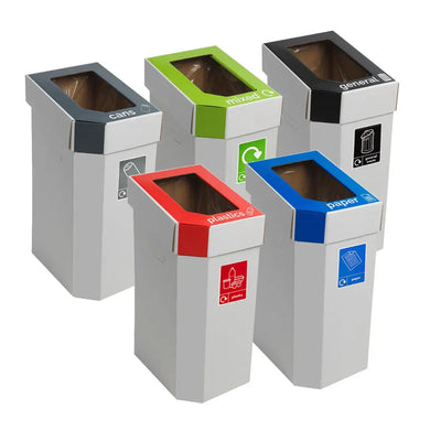 Cardboard Recycling Bins - Set of 5 GPC Industries Ltd 