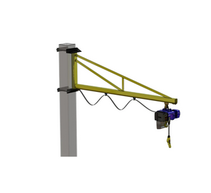 Clamp Around Column Over-Braced 1000kg Jib Crane