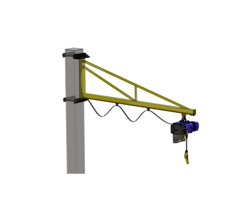 Clamp Around Column Over-Braced 250kg Jib Crane